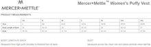 Load image into Gallery viewer, **SALE** Ladies Mercer+Mettle™ Puffy Vest with hood