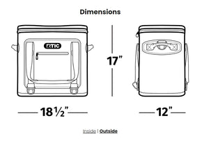 RTIC 40 Can Cooler Softpak