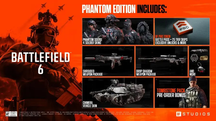 BATTLEFIELD 6 - Phantom PO. ED. BUNDLE PC (EA APP) DIGITAL CODE