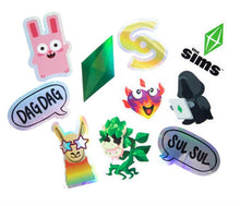 Load image into Gallery viewer, SIMS Assorted Sticker Pack
