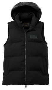 Ladies Mercer+Mettle™ Puffy Vest with hood