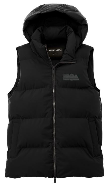 Ladies Mercer+Mettle™ Puffy Vest with hood