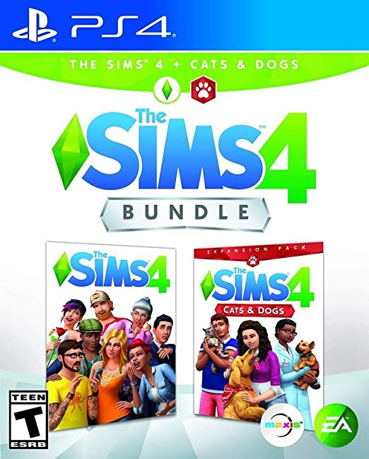 Sims 4 Cats & Dogs Bundle PS4 Physical