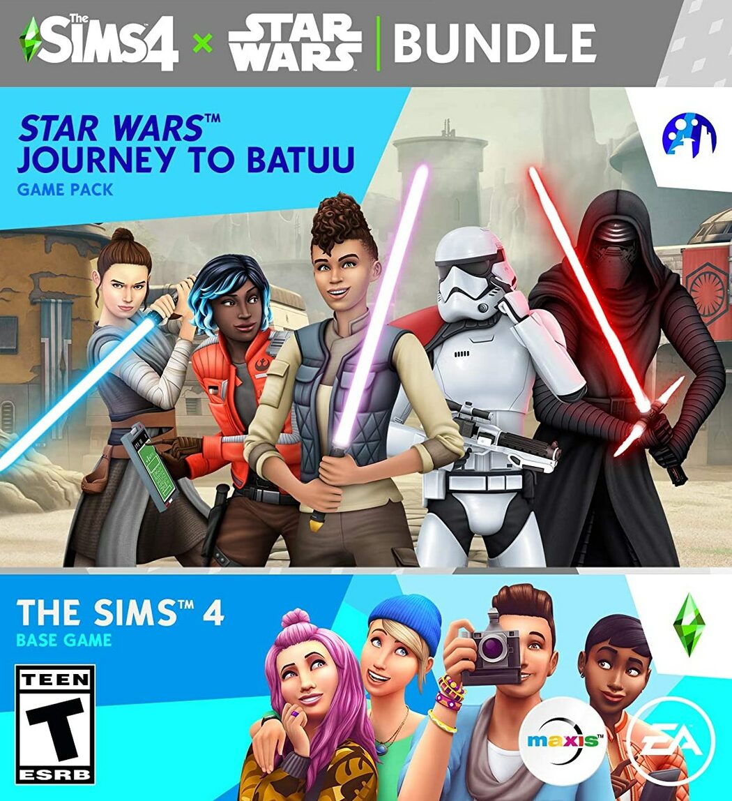 Sims 4 Star Wars Journey to Batuu Bundle (includes Sims 4 Base game) PC (EA app) Digital